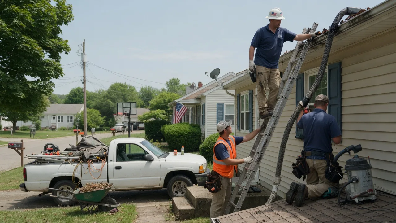 Gutter Installation in Rushville, IL near me